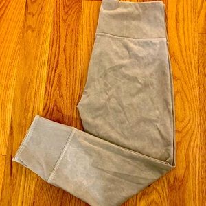 Lululemon Wunder Under Tie Dye Ribbed Crop